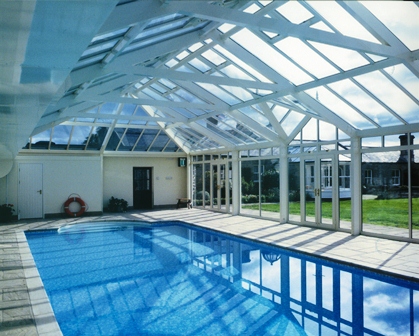 An example of a large span conservatory